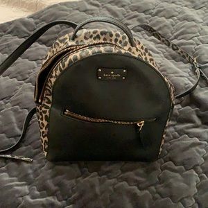 Kate spade cheetah backpack